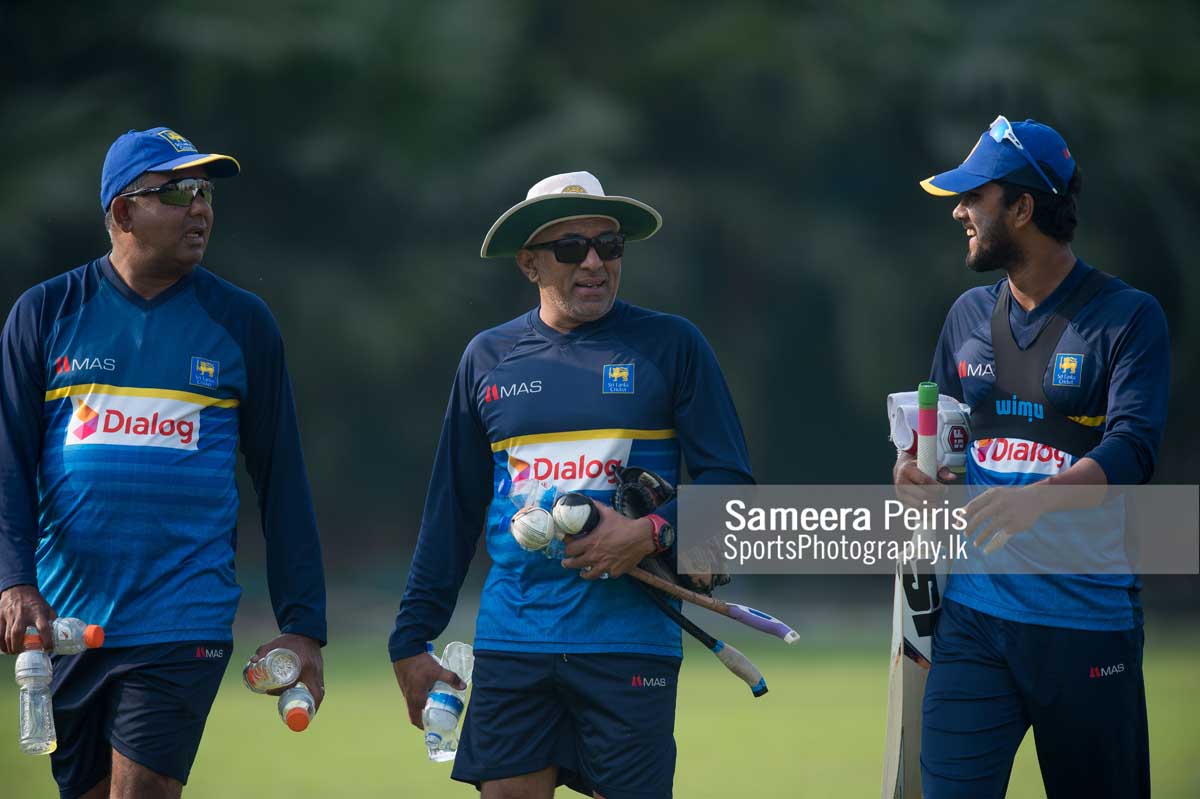 Sri Lanka team practices ahead of Finals