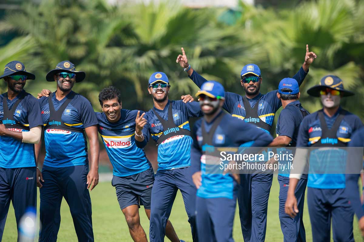 Sri Lanka Team Practices ahead of 1st T20I