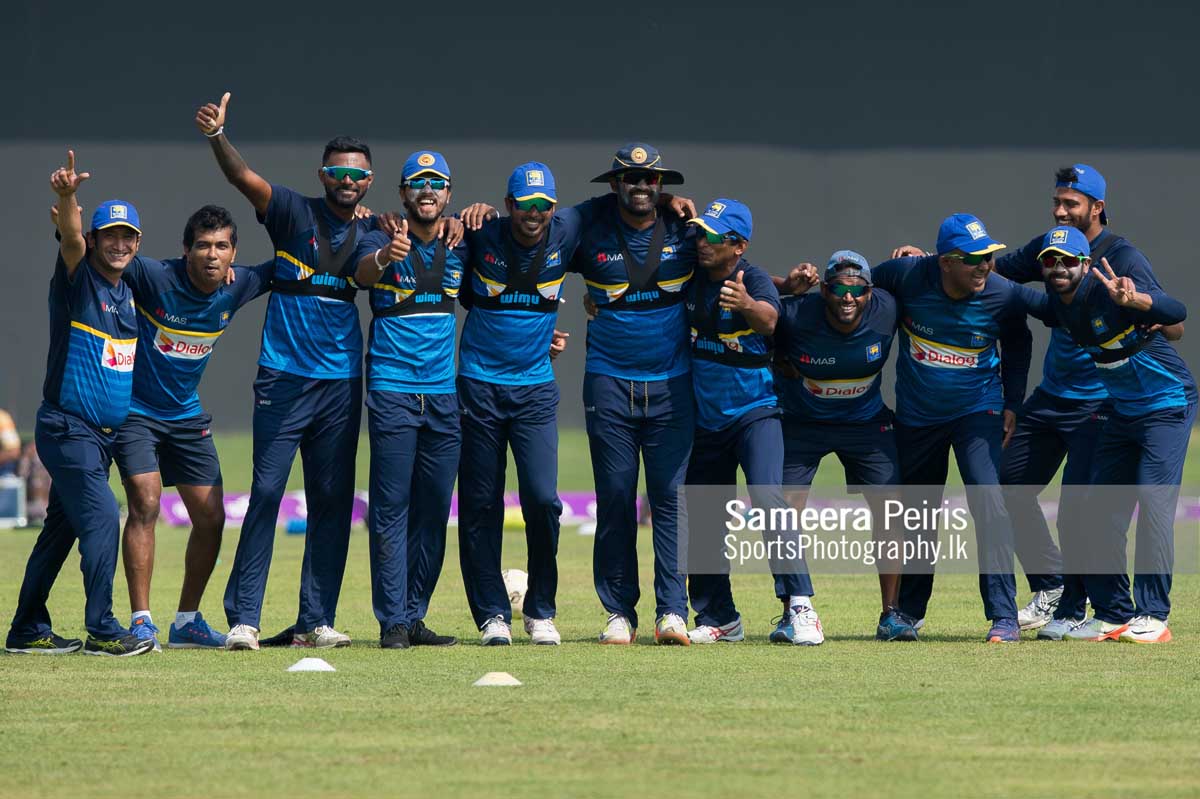 Sri Lanka team Practices ahead of 2nd T20I