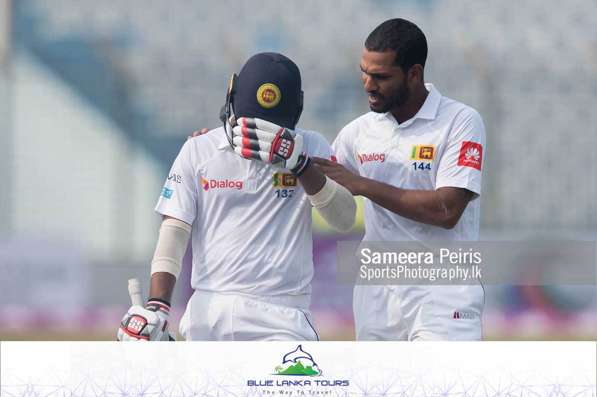 SL Vs Ban 1st Test Match Moments