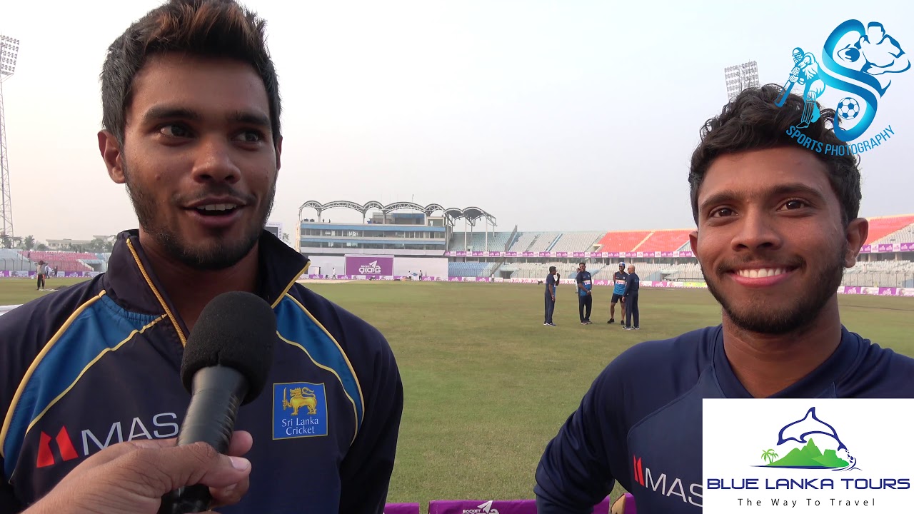 Kusal Mendis and Dhananjaya de silva speaking after great knocks