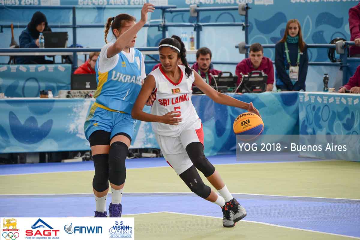 YOG2018 – Sri Laka v Ukraine 3×3 Basketball