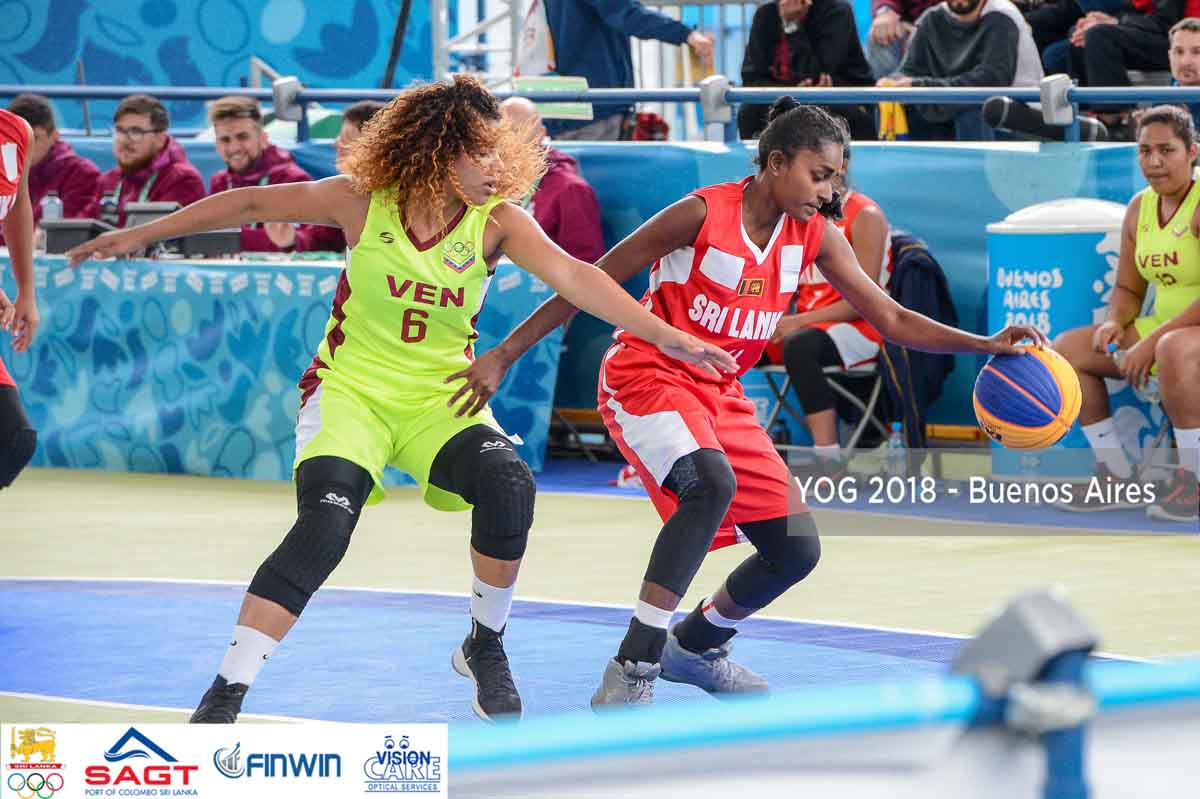 YOG2018 – Sri Laka v Venezuela 3×3 Basketball