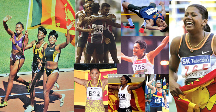 A LOOK BACK AT SRI LANKA’S ACHIEVEMENTS AT ASIAN ATHLETICS CHAMPIONSHIPS