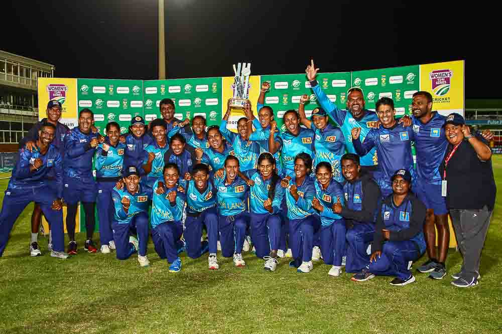 Historic T20i series victory Sri Lankan Girls