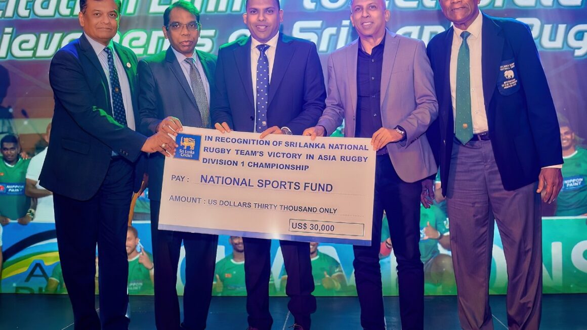 Sri Lanka Cricket recognises the national rugby team
