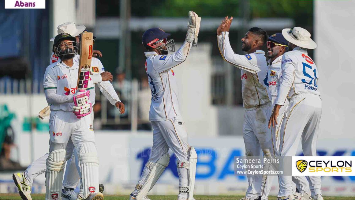 Bangladesh tour of Sri Lanka | 2nd Test | Day 01