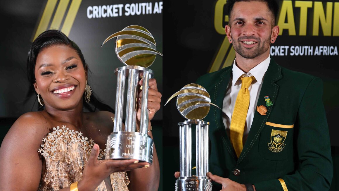 MLABA AND MAHARAJ TAKE TOP HONOURS AT CSA AWARDS