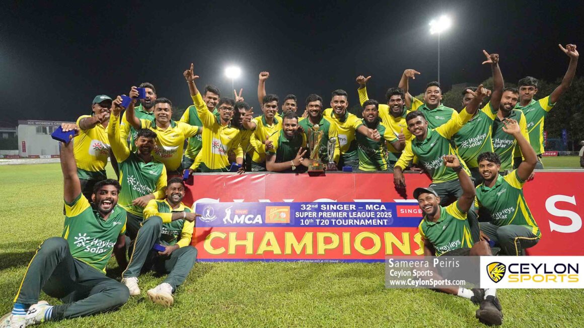 Final | 32nd Singer-MCA T20 2025 – Hayley Group “A” Vs CDB “A”