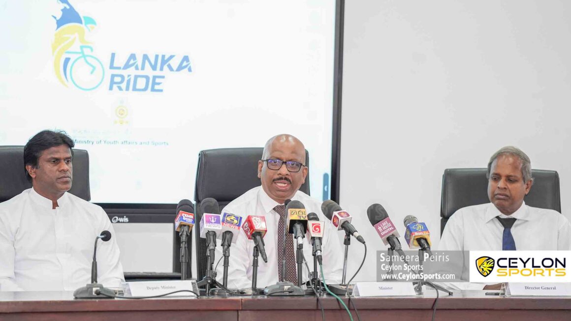 “Lanka Ride 2025” ඉතිහාසයේ පළමුවරට තරුණ කටයුතු සහ ක්‍රීඩා අමාත්‍යංශයෙන් පාපැදි සවාරියක්.
