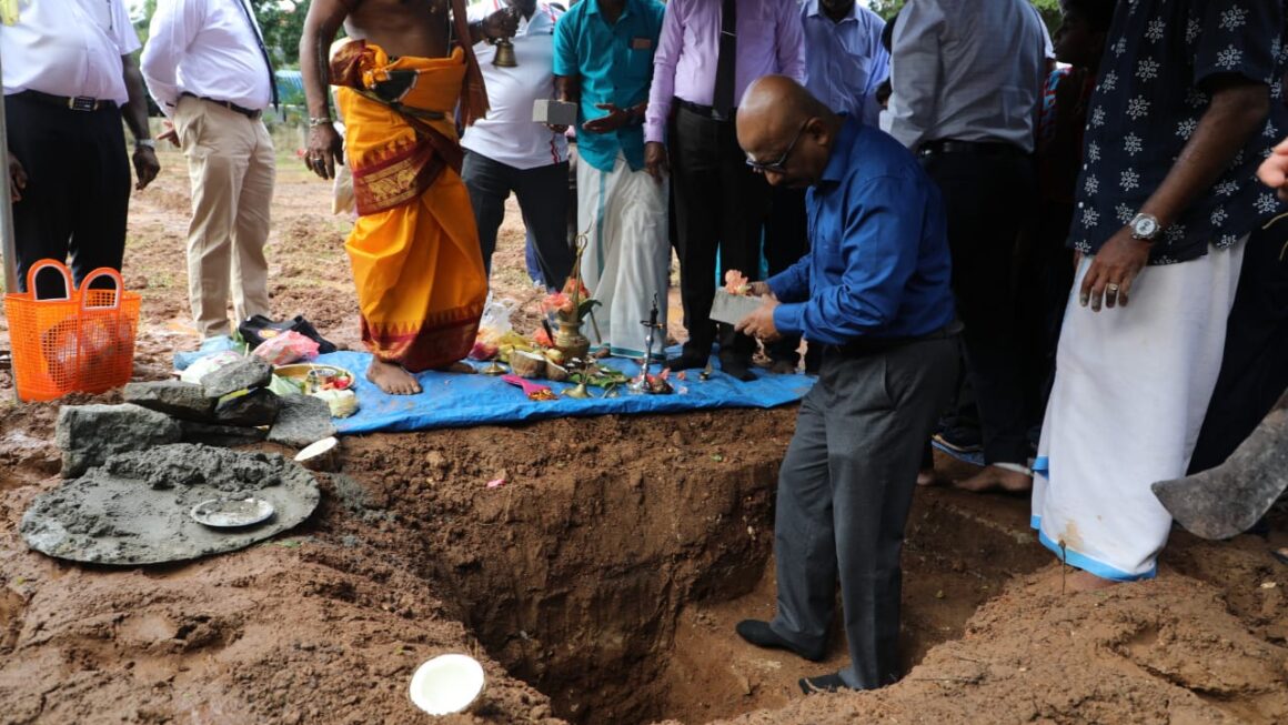 යාපනය දිස්ත්‍රික්කයට පළමු ගෘහස්ථ ක්‍රීඩාංගනයේ වැඩ පටන් ගනී