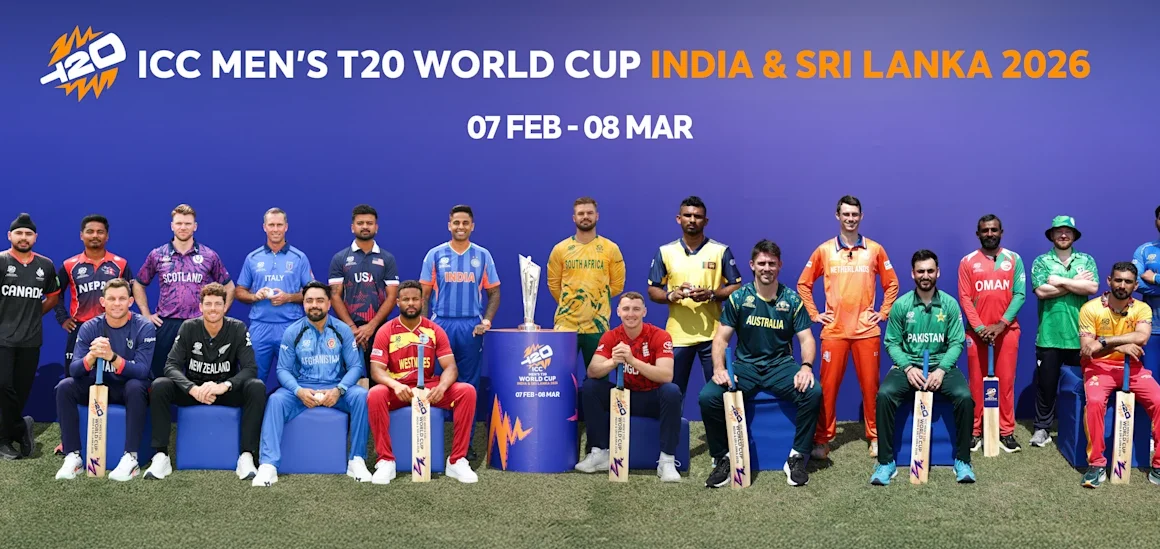 Captains’ Carnival sets tone for ICC Men’s T20 World Cup 2026