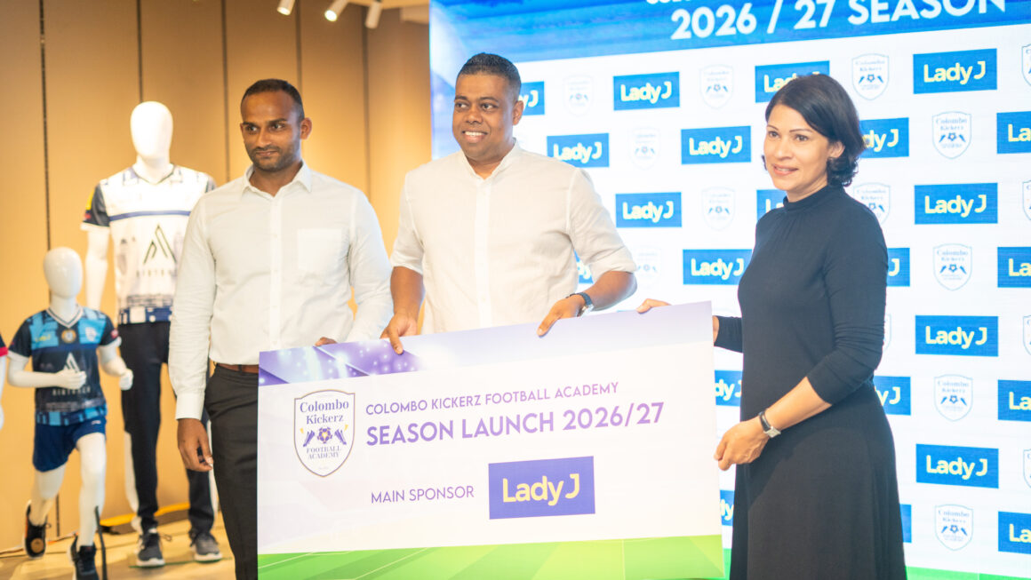 Colombo Kickerz Announces Lady J (Airtrack) as Main Sponsor