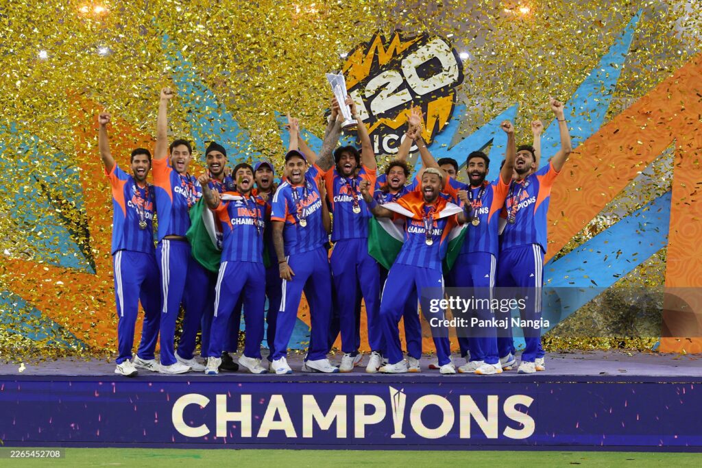 India  Crush New Zealand in the Finals !