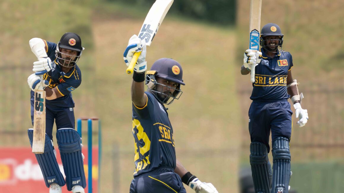 ශ්‍රී ලංකා ‘ඒ’ කණ්ඩායමට විශිෂ්ට තරගාවලි ජයක්