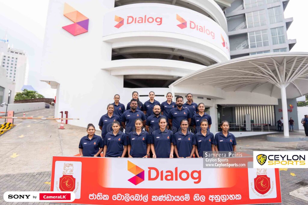 Dialog-powered Sri Lanka Women’s Volleyball team