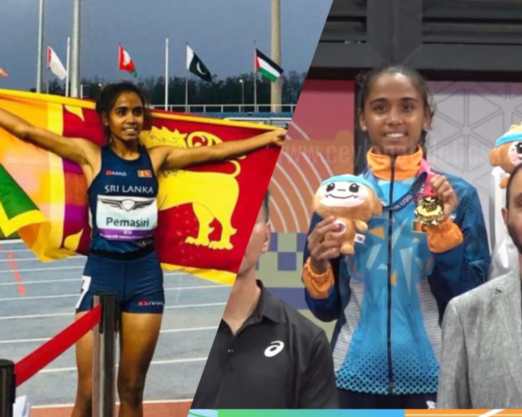 තරුෂිට රන් පදක්කමක්!