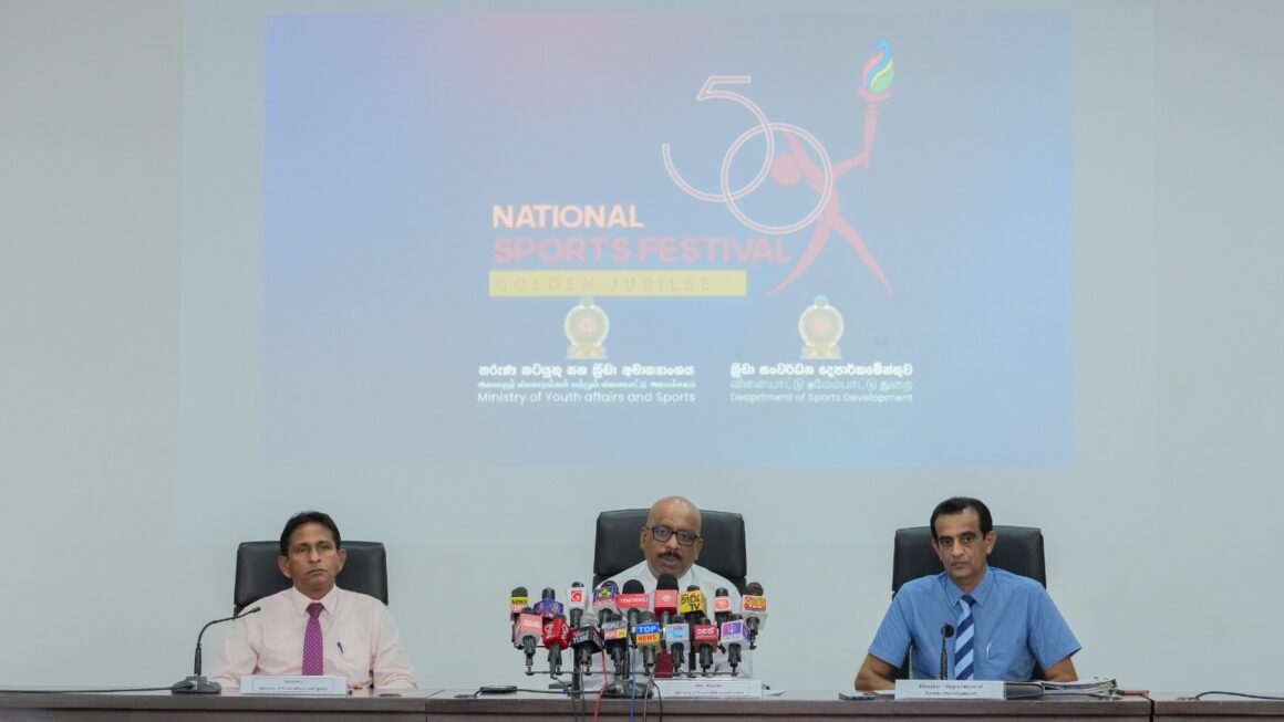 National National Sports Festival’s Cross Country Race on June 6th in Nuwara Eliya; Main Festival from December 4th to 6th at Diyagama!