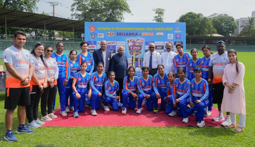 ශ්‍රව්‍යාබාධිත කාන්තා ඓතිහාසික T20 ක්‍රිකට් තරගාවලියේ ජය ඉන්දියාවට